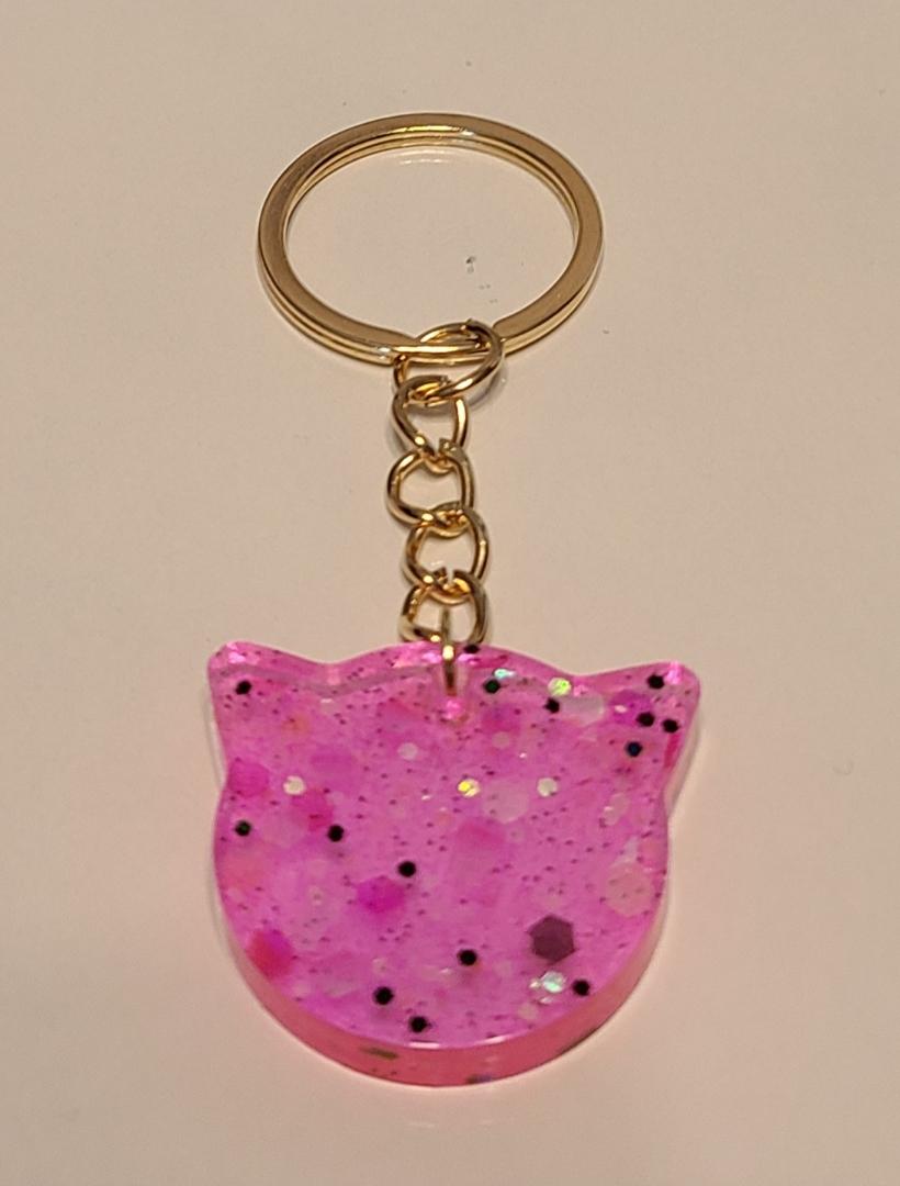 Pink Cat Tag