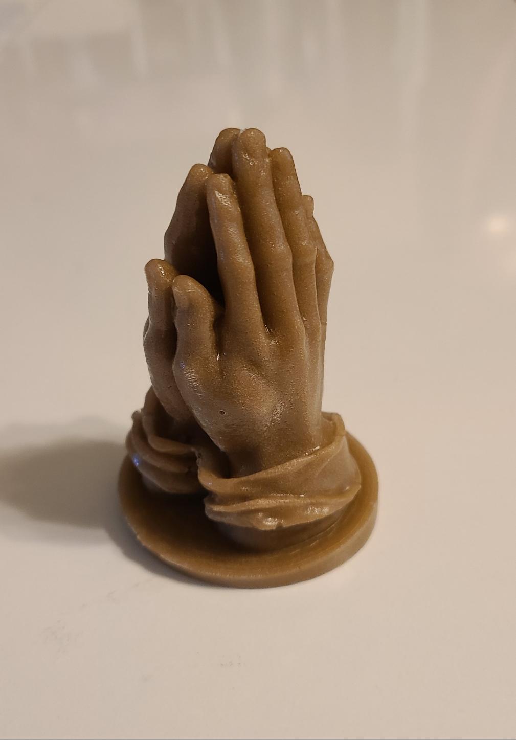 Golden Brown Praying Hands - Image 2
