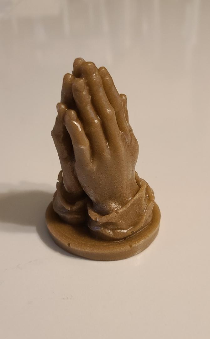 Golden Brown Praying Hands - Image 3