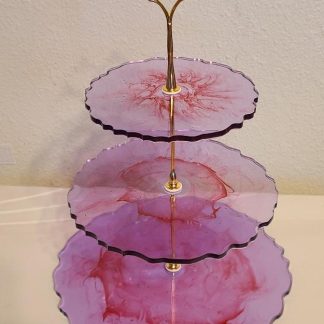 3-Tier Crystal Cupcake Rack