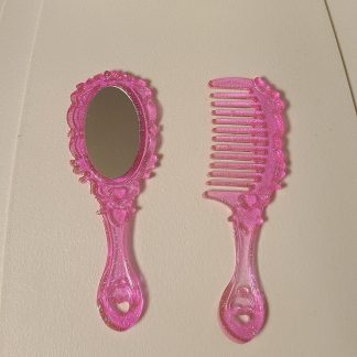 Childs Mirror and Comb Set