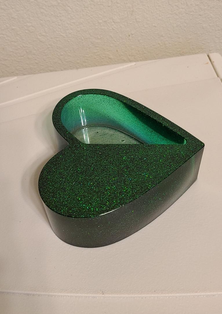 Jade Heart Planter - Image 3