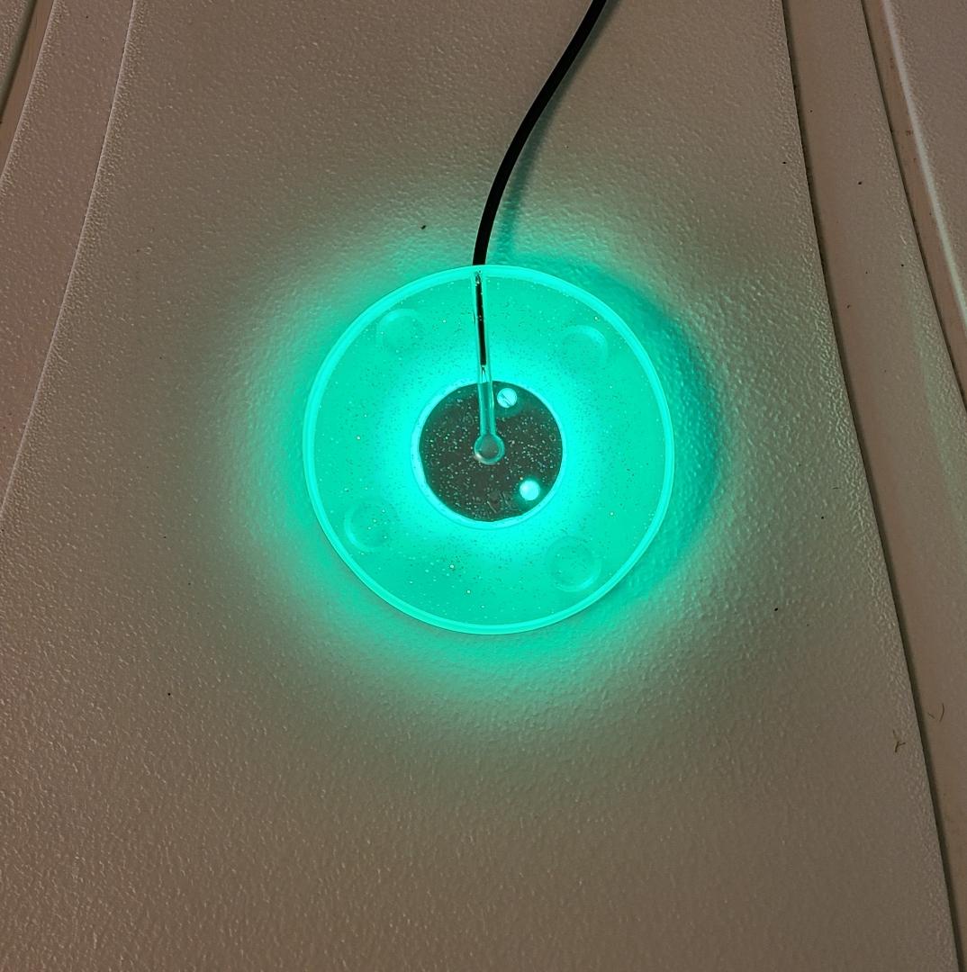 Crystal Lighted Base With Remote - Image 2