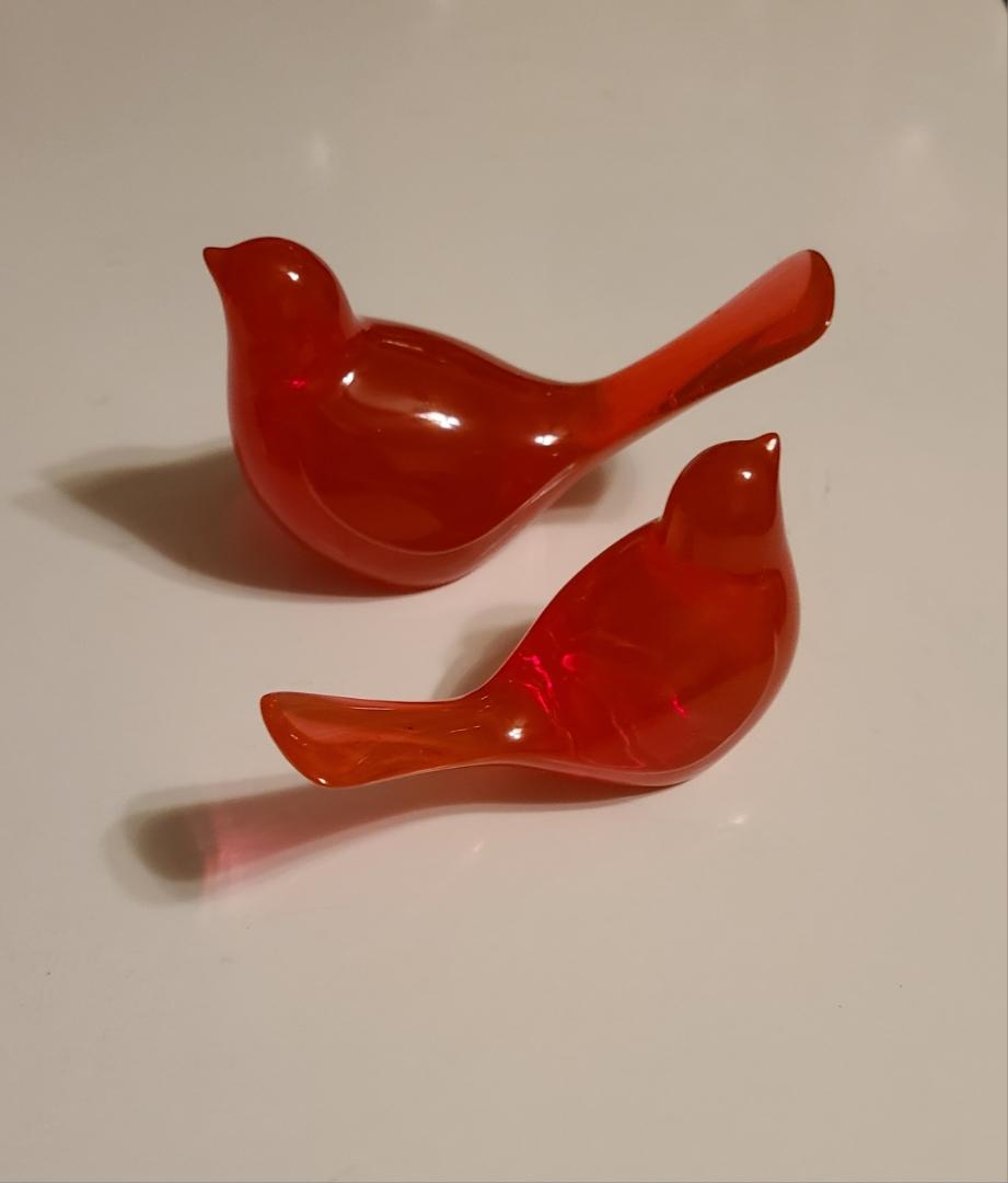 Crystal Red Cardinals