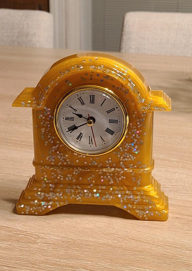 Gold Mantle Clock