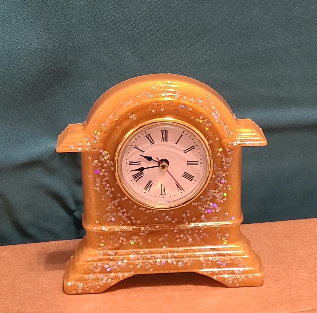 Gold Mantle Clock - Image 3