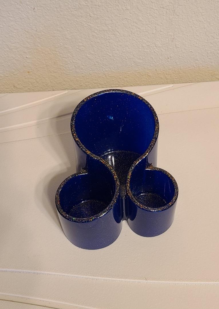 Dark Blue Make-up Organizer - Image 2