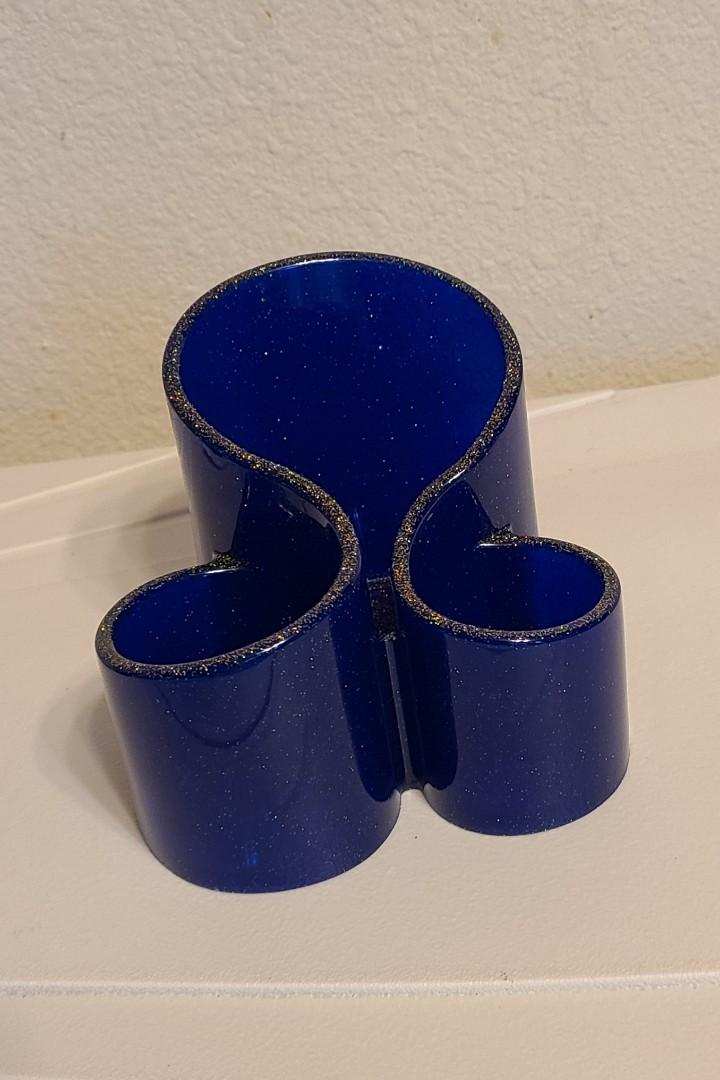 Dark Blue Make-up Organizer - Image 3