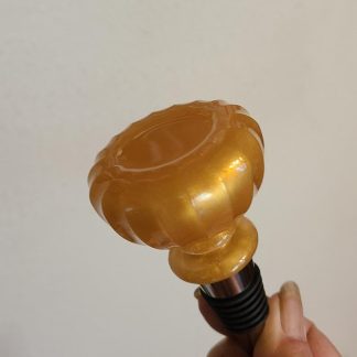 Gold Doorknob Bottle Stopper