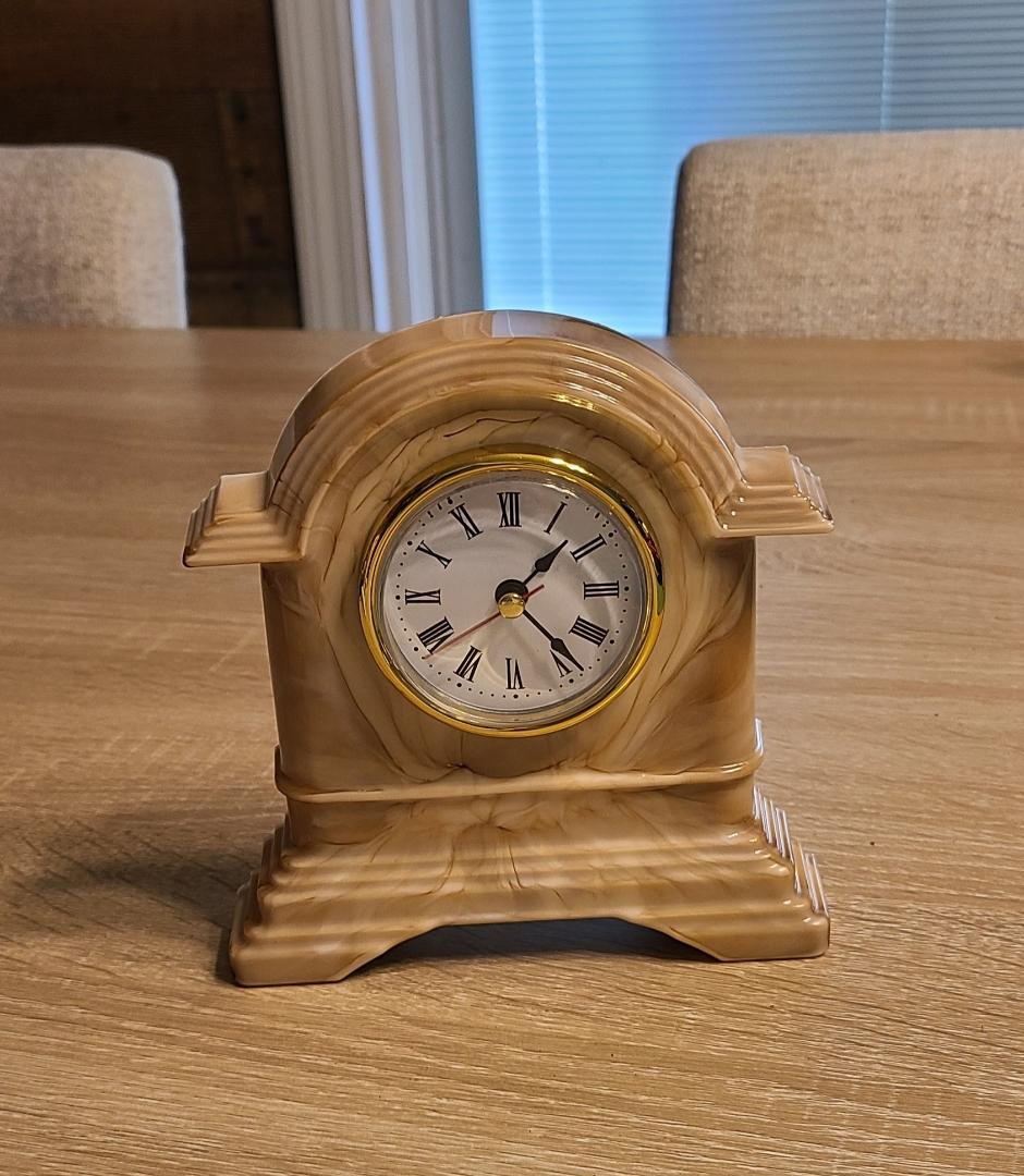 Marble Mantle Clock - Image 2