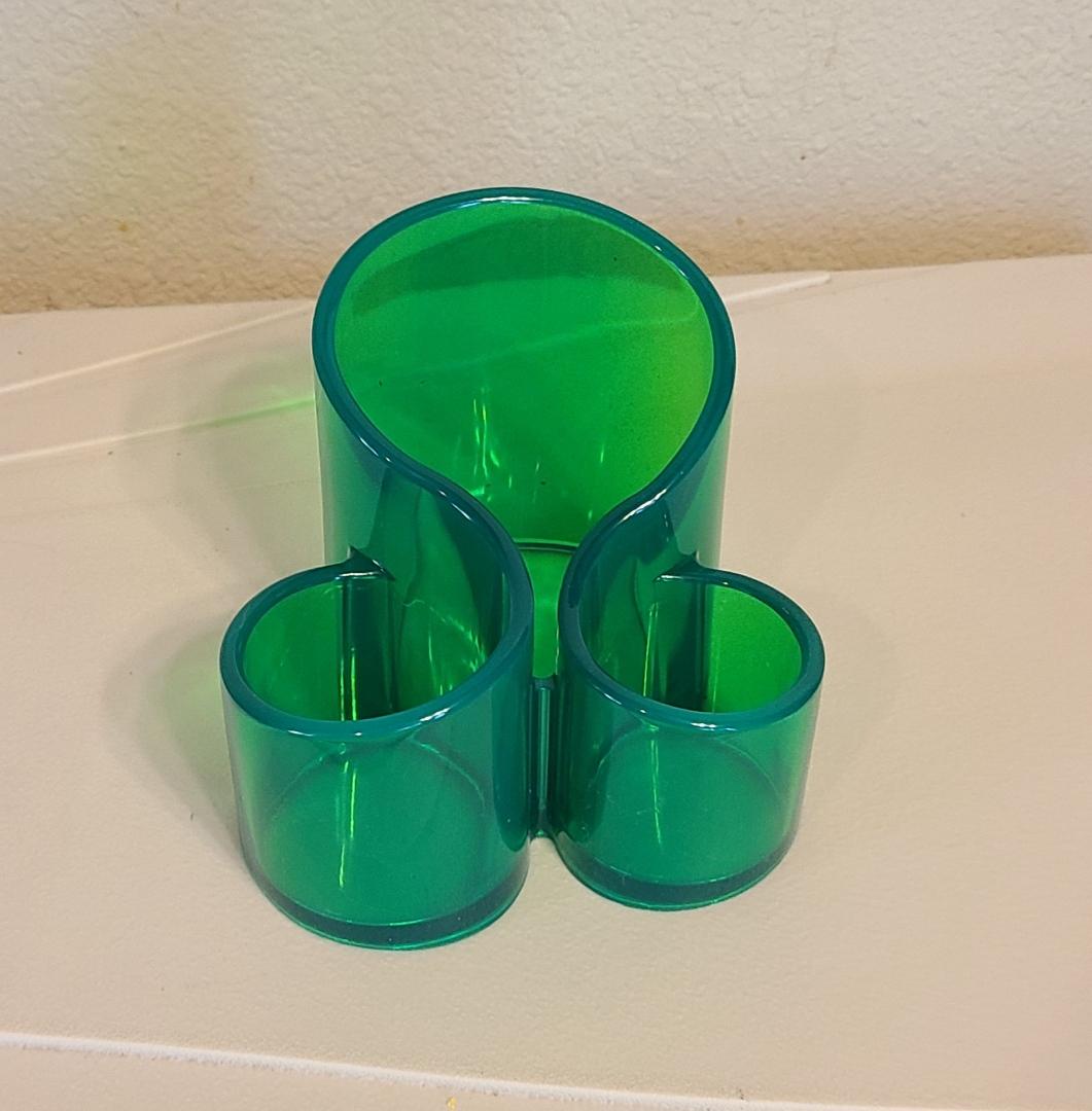 Neon Green Make-up Organizer - Image 2