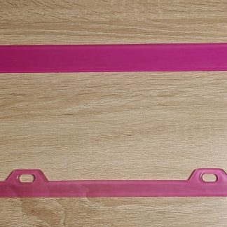 Pink License Plate Frame