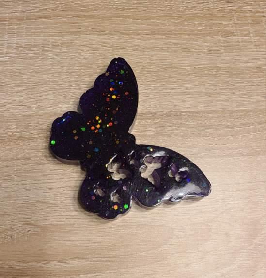 Purple Butterfly Wall Art - Image 2