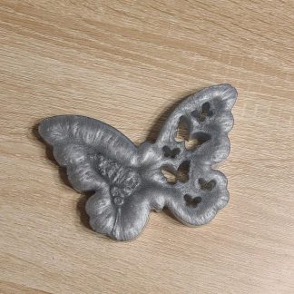 Silver Butterfly Art