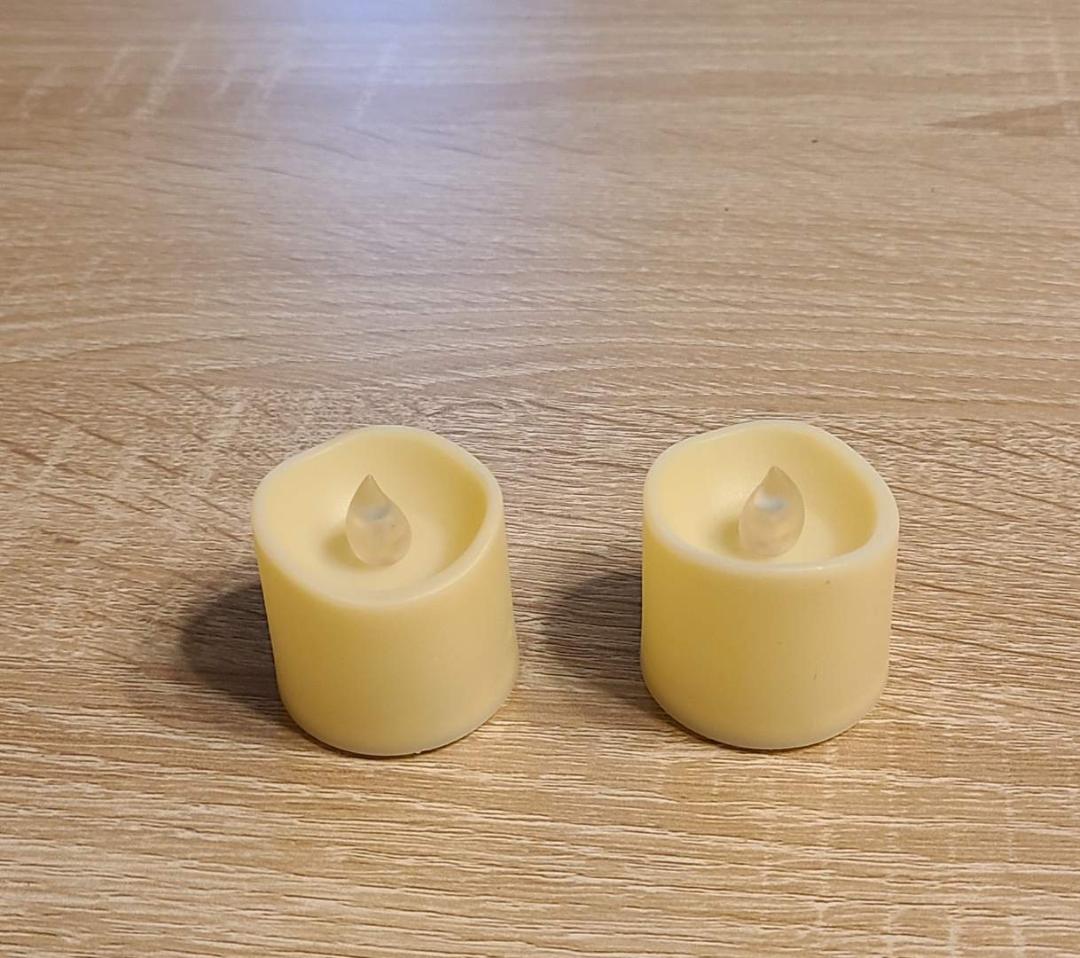 Two Silver Tall Candle Holders - Image 4