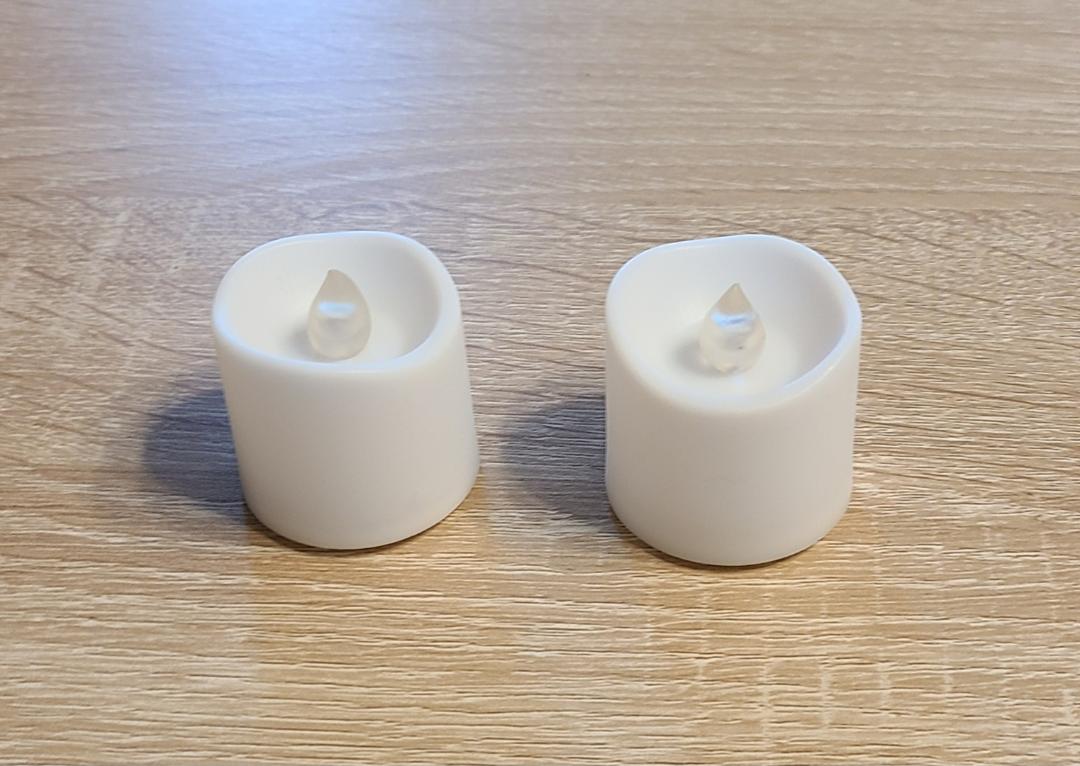 Two Silver Medium Candle Holders - Image 6