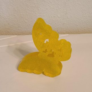 Yellow Butterfly Art