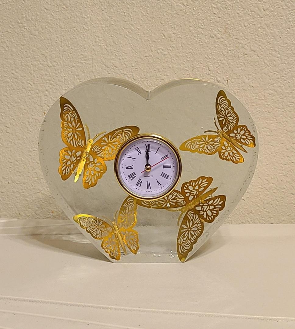 Butterfly Heart Clock - Image 2