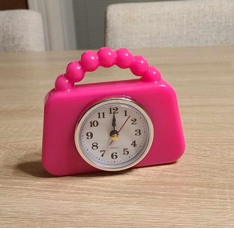 Pink Girls Purse Clock - Image 3